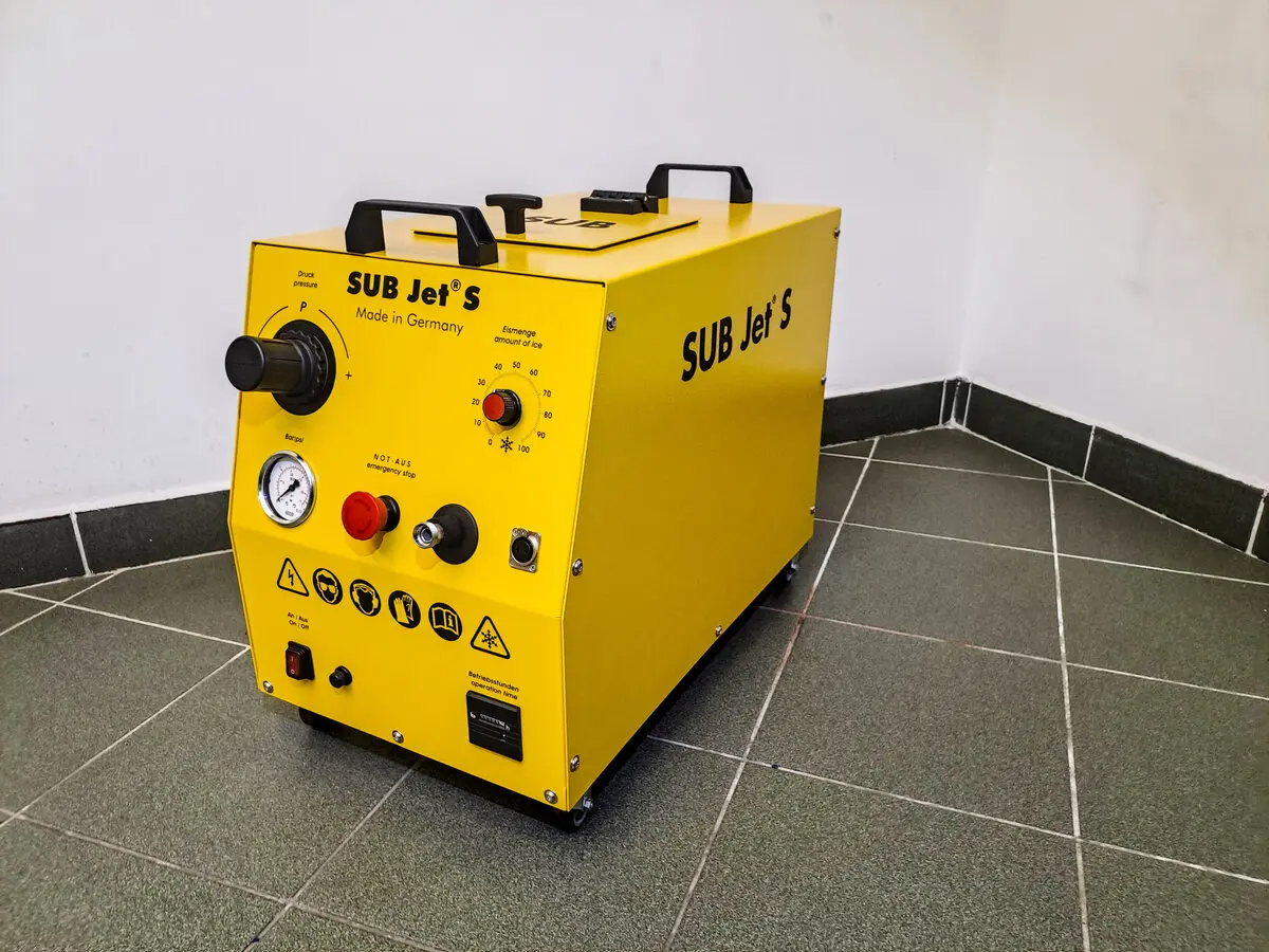 SUB Jet S kompakt szárazjéges tisztítógép